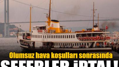 İDO'da seferler iptal edildi!