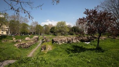 Saraçhane Arkeoloji Parkı'nda Roma dönemine ait heykel bulundu