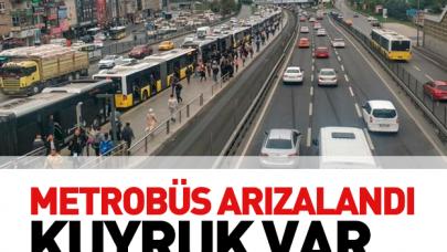 Son dakika! Metrobüs seferleri neden yavaşladı