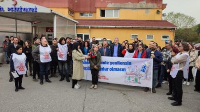 Bakırköy'de "Hastaneler yerinde yenilensin" çağrısı