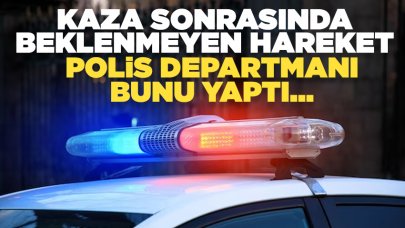 Polis korkunç kaza sonrası beklenmeyen bir harekete imza attı! O sözler...