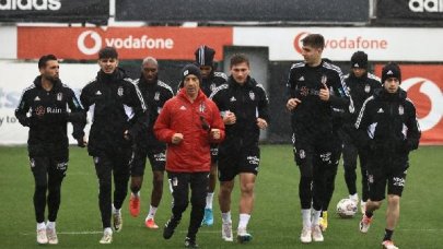 Beşiktaş'ta Trabzonspor maçı hazırlıkları başladı