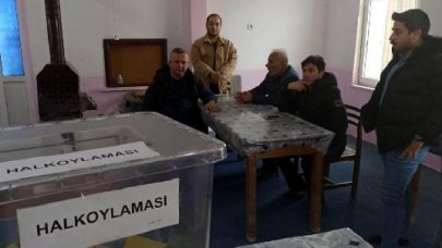 Bolu'da referandum yapıldı