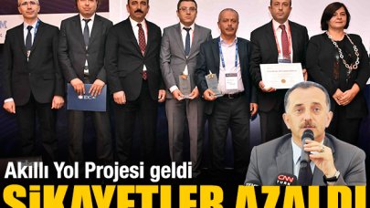 Akıllı yol geldi şikayetler azaldı