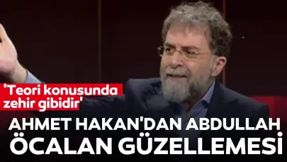 'Gereğini yapan' Ahmet Hakan'dan Abdullah Öcalan güzellemesi: 'Teori konusunda zehir gibidir'