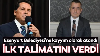 Esenyurt Belediyesi'ne kayyım atanan Can Aksoy ilk talimatını verdi