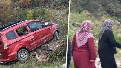 Samsun’da Şok Olay: 14 Yaşındaki Çocuk Dedesinin Aracını Kaçırdı, Kovalamaca Şarampolde Bitti