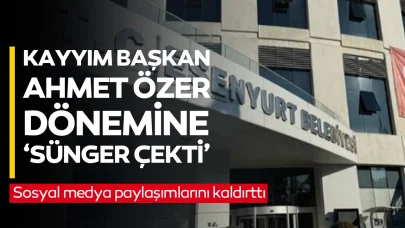 Kayyım başkan, Esenyurt Belediyesi'nin 'Ahmet Özer' dönemine 'sünger çekti'