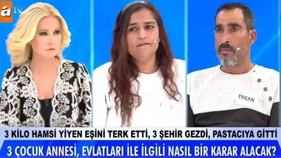 Müge Anlı'da 3 Kilo Hamsi Yuvasını Yıktı! Kocasını Terk Edip Pastacı Tacettin’e Kaçtı