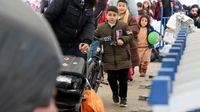 Suriyelilerin Hatay'daki sınır kapılarından ülkelerine dönüşü sürüyor