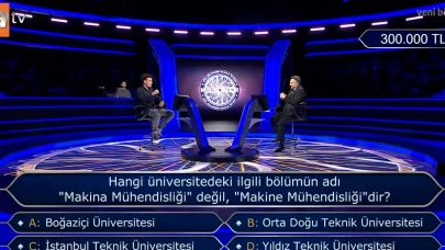 Hangi üniversitedeki bölüm "Makina Mühendisliği" değil "Makine Mühendisliği"dir?