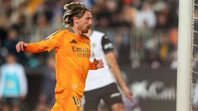 Luka Modric Real Madrid Tarihine Geçti! En Yaşlı Golcü Unvanını Kaptı