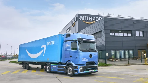 Amazon bugüne kadarki en büyük elektrikli ağır kamyon siparişini verdi