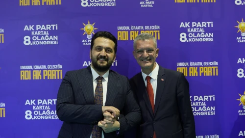 AK Parti Kartal’da yeni dönem başladı! Nimet Gündoğdu görevi Haydar Göksoy’a devretti