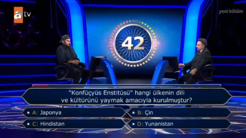 Konfüçyüs Enstitüsü Hangi Ülkenin Dili ve Kültürünü Yaymak Amacıyla Kurulmuştur? Kim Milyoner Olmak İster’de Kritik Soru