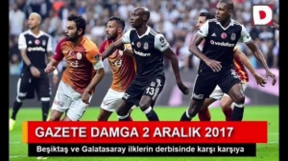 Gazete Damga 2 Aralık 2017 Manşeti