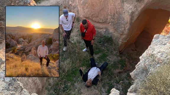 Fotoğraf çektirmek istedi, soluğu hastanede aldı