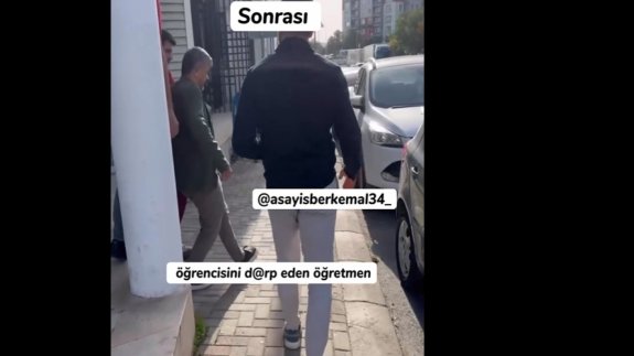 Öğrencisini kitapla döven öğretmeni veliler darp etti!