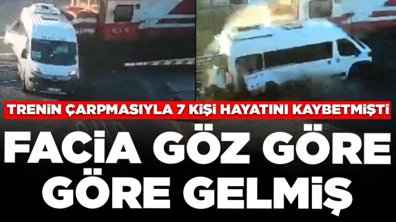 Trenin çarpmasıyla 7 kişi hayatını kaybetmişti: Facia göz göre göre gelmiş