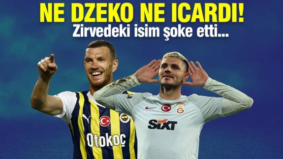 Dzeko'yu da Icardi'yi de geride bıraktı, zirveye oturdu! Süper Lig'in zirvesinde isim var