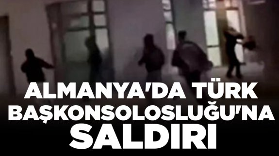 Almanya'da Türk Başkonsolosluğu'na saldırı: Görüşmeler yapıldı