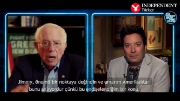 Bernie Sanders'ın seçim gecesi yaşanacakları öngördüğü video sosyal medyada viral oldu