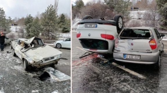 Bolu’da 12 Aracın Çarpıştığı Zincirleme Kaza; İstanbul Yönü Kapandı