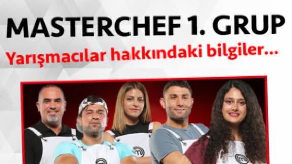 Masterchef 2. sezon 1. grup yarışmacı adayları