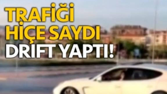 Pendik'te drift tehlike saçtı