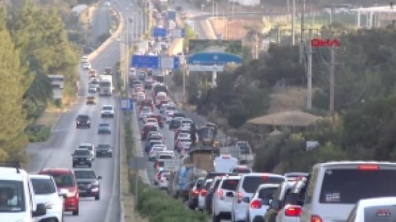 Bodrum'da bayram tatili yoğunluğu