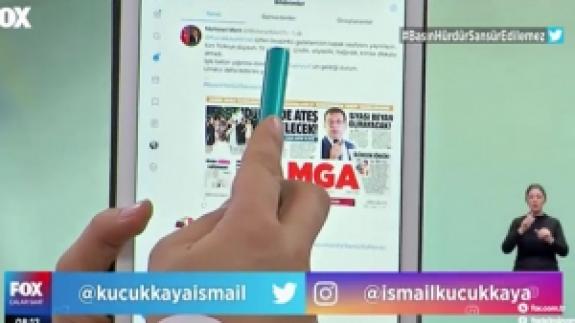 Esenyurt'un beton yığınına dönüştüğü manşetimiz FOX TV'de