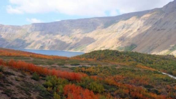 Nemrut, sonbaharla birlikte pastel renklere büründü