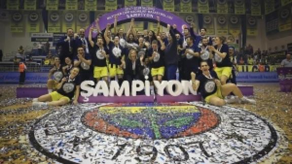 Basketbolda sezonun şampiyonu Fenerbahçe