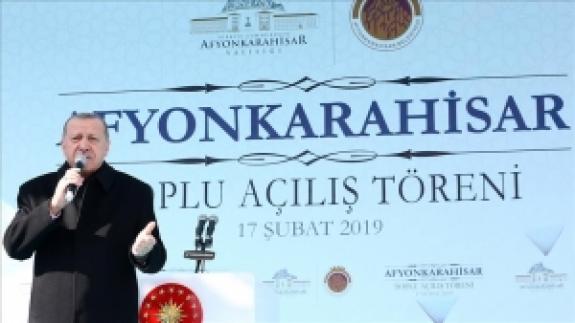 Cumhurbaşkanı Erdoğan: 31 Mart seçimlerinden tarihi bir zaferle çıkmak istiyoruz