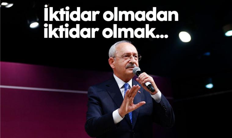 İktidar olmadan iktidar olmak