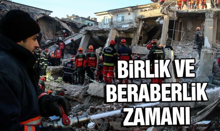 Birlik olma zamanı