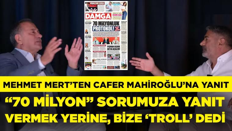 Halk TV sahibi “70 milyon” sorumuzu cevaplamak yerine bize troll dedi!