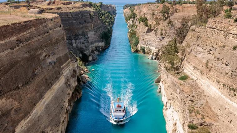 Korint Kanalı’nın ilginç hikayesi