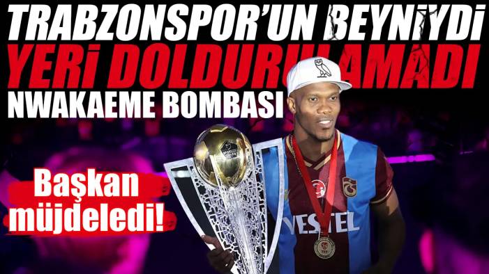 Başkan açıkladı... Trabzonspor'dan Nwakaeme bombası!