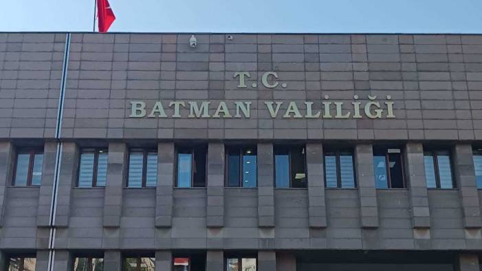 Batman’da 4 gün boyunca eylem yasağı getirildi