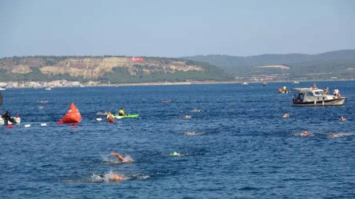 37. Çanakkale Boğazı Yüzme Yarışması bu yıl 12 kategoride gerçekleşti