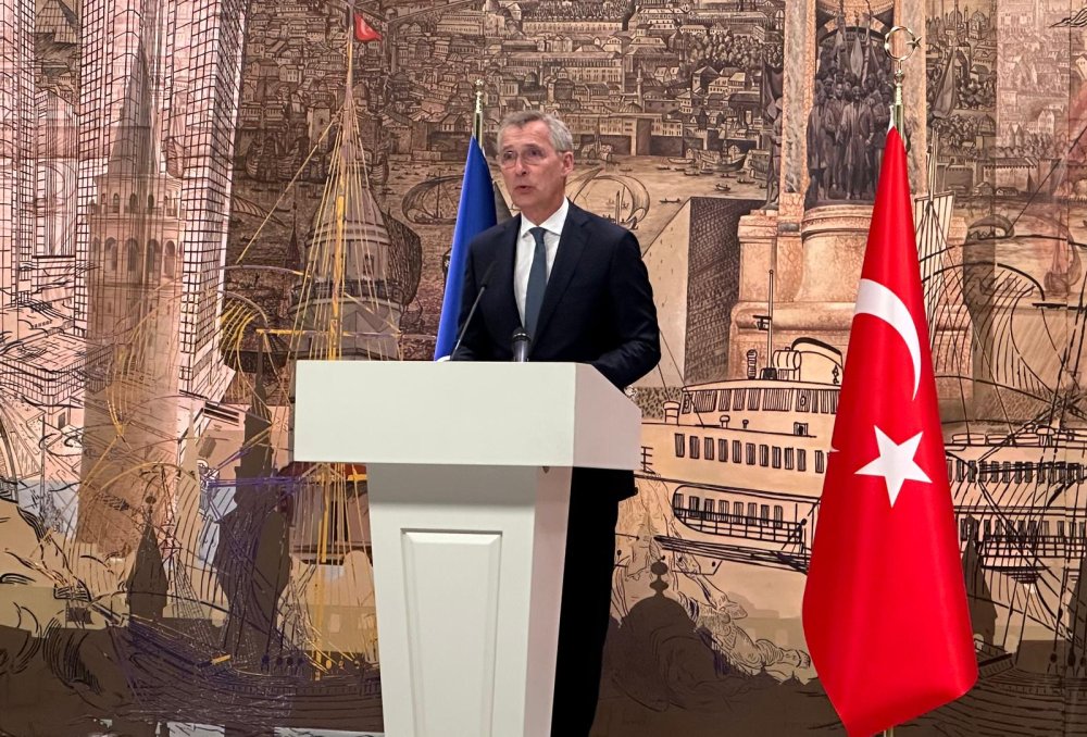 Erdoğan ve Nato Genel Sekreteri görüşmesi sona erdi, Stoltenberg açıklamalarda bulundu