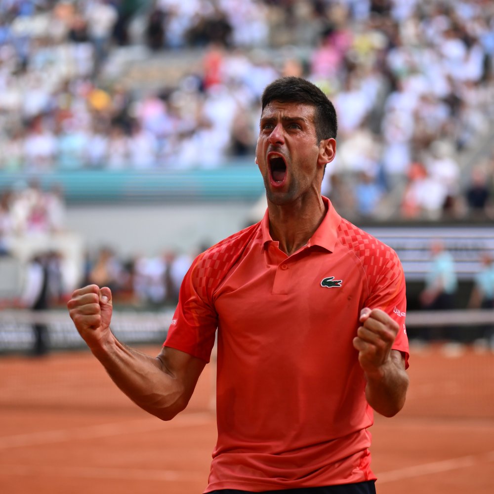 Roland Garros'ta zafer Djokovic'in