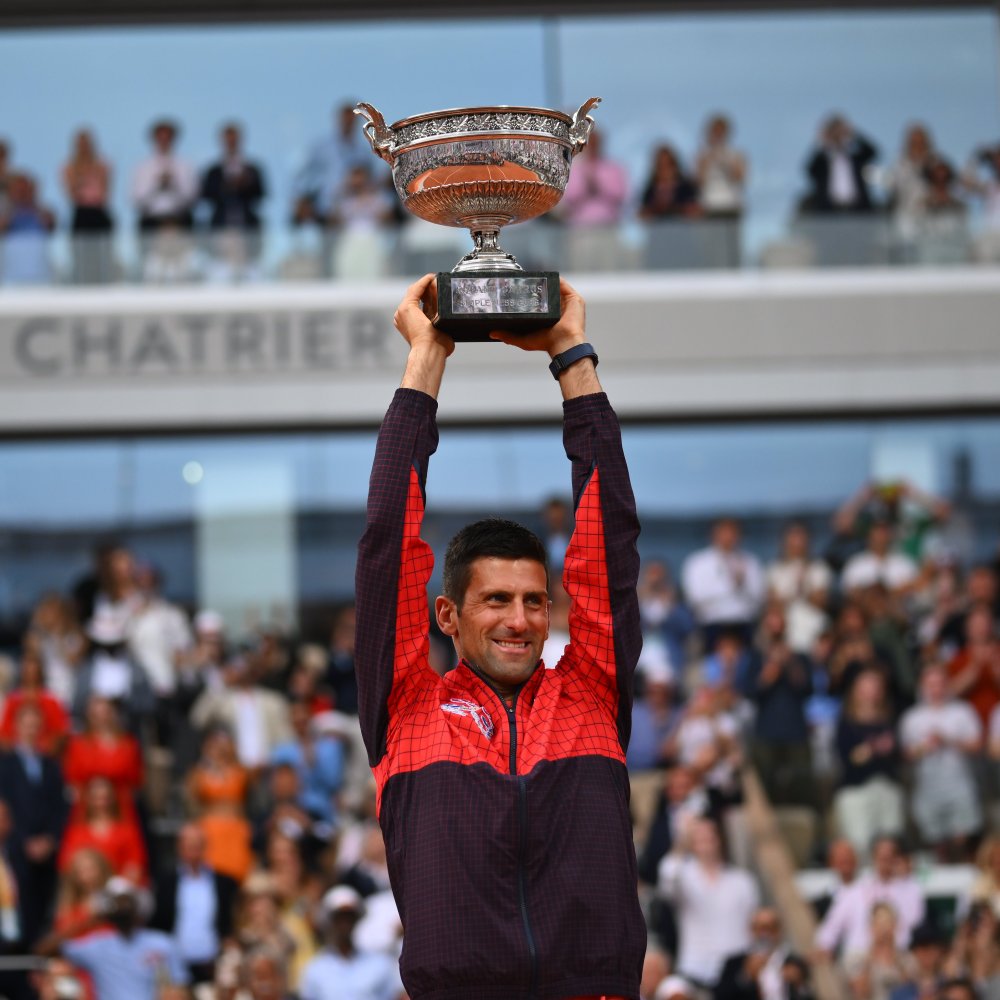 Roland Garros'ta zafer Djokovic'in