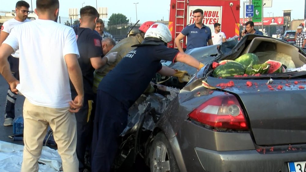 D-100 Karayolu'nda feci kaza: 2 ölü