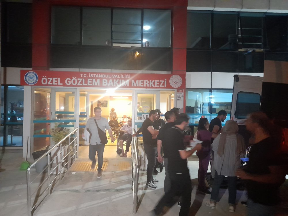 Büyükçekmece'de bakımevinde kalanlar tahliye edildi