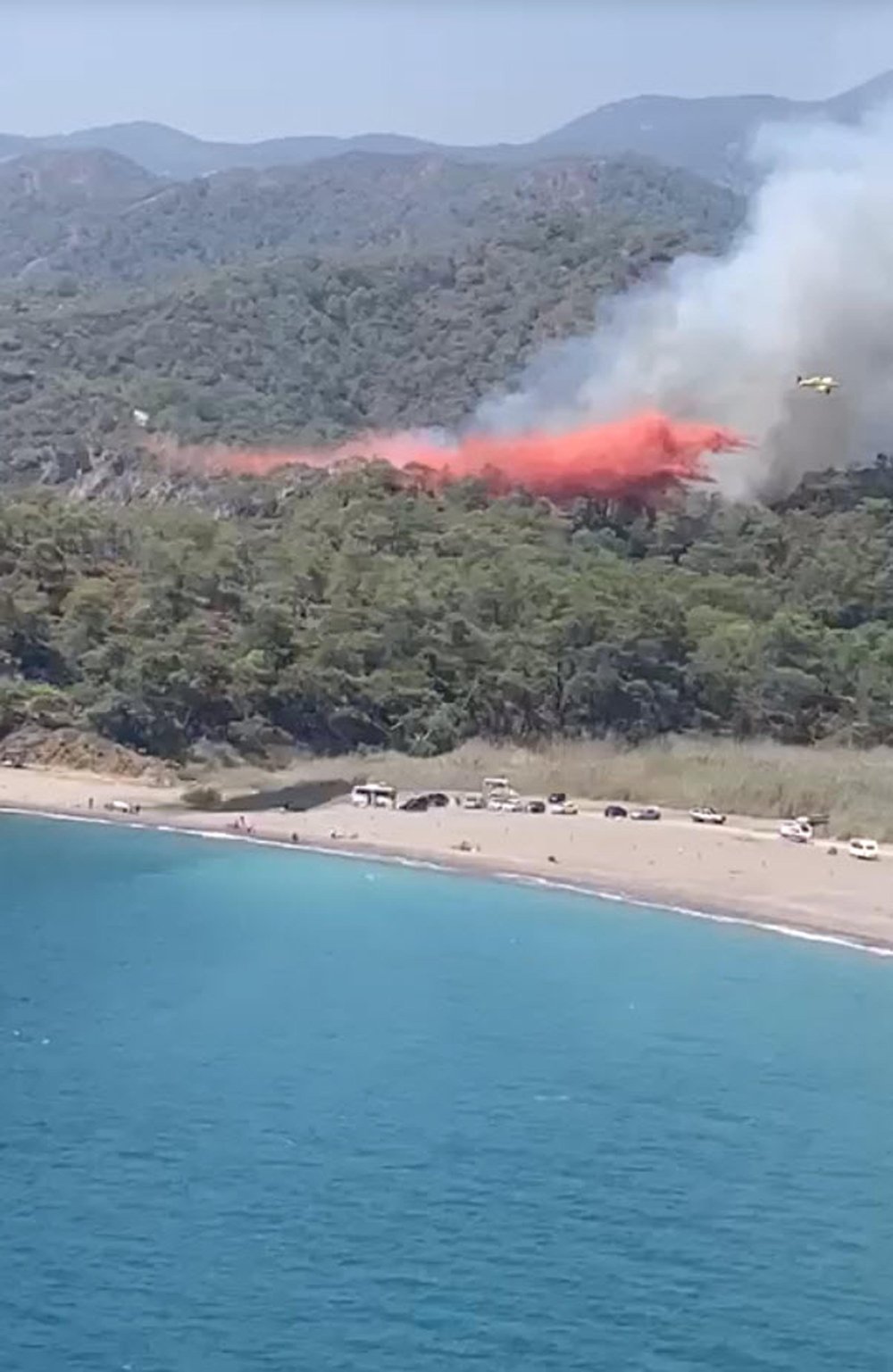 Fethiye'de orman yangını