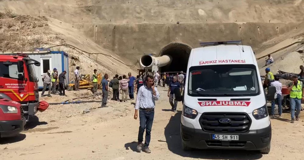 Hızlı tren şantiye alanında gaz sızıntısı: 1 işçi öldü