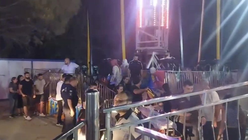 Lunaparkta korku dolu anlar: Kazanın görüntüleri ortaya çıktı