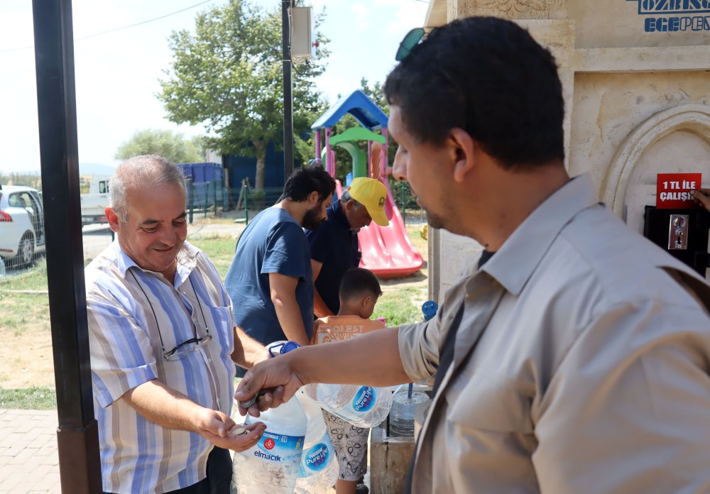 İlçede su sıkıntısı: Çeşmeler ücretli hale getirildi